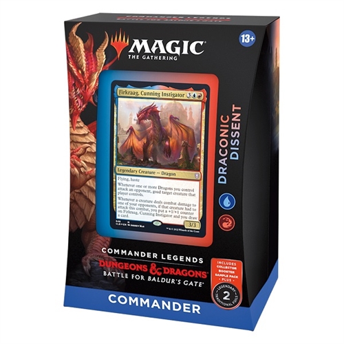 Commander Legends Baldurs Gate - Commander Deck - Draconic Descent - Magic The Gathering